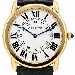 Cartier Ronde Solo 36MM W6700455 18K Yellow Gold Watch